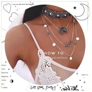 ♡ ₊̣̇ ༟༟ethnic gypsy necklace ｡   ⁺      ⭐️